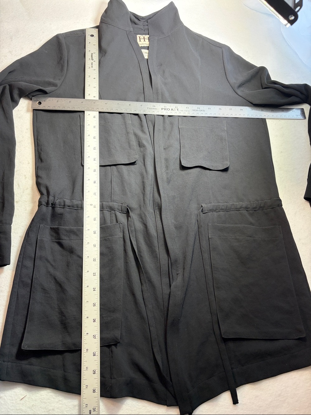 Est. Small Haute Hippie “His Girl Friday” Jacket Black Sample HHSP 14-6142 PR - Picture 10 of 10
